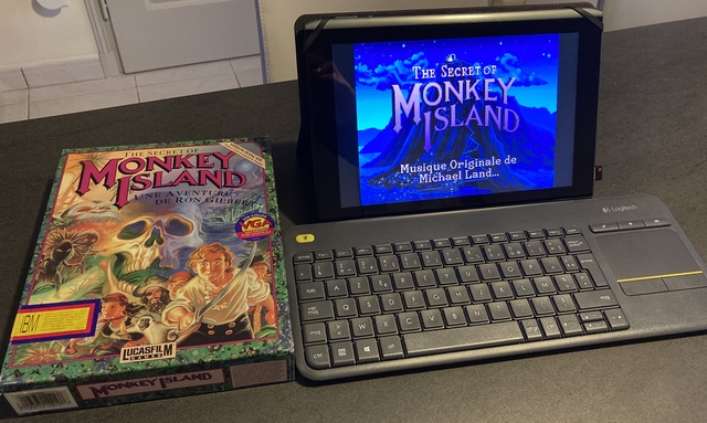Secret of the Monkey Island on Acer Iconia A500
